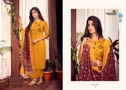 Nagma Vol-1 Designer Suit With Handwork In 4 Design By Vardan Designer