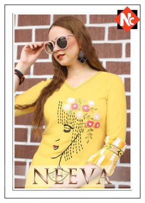 Neeti Neeva Kurti with Pant Wholesale Catalog 6 Pcs