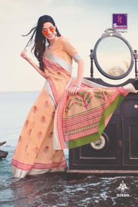 Neha Presents  Pure Soft Linen saree