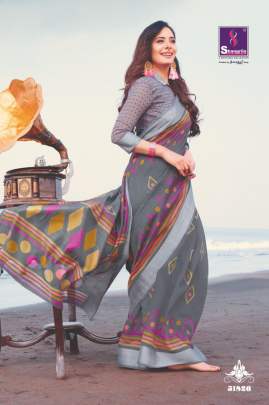 Neha Presents  Pure Soft Linen saree