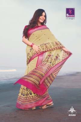 Neha Presents  Pure Soft Linen saree