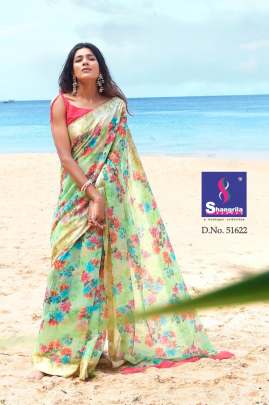 New Kanchana Vol 21 Shangrila s  Most Mangnhificent And Rich Collection Of Linen Cotton Sarees 
