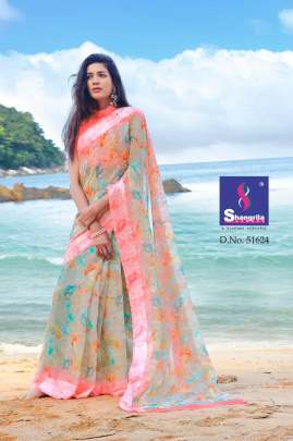 New Kanchana Vol 21 Shangrila s  Most Mangnhificent And Rich Collection Of Linen Cotton Sarees