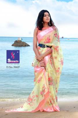 New Kanchana Vol 21 Shangrila s  Most Mangnhificent And Rich Collection Of Linen Cotton Sarees