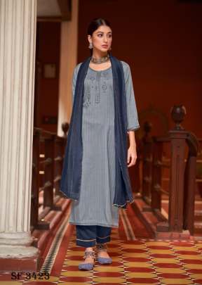 PARADISE Kurti With Pant   Dupatta In 4 Design By Vitara Fashion