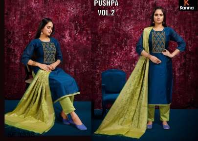 PUSHPA VOL.2 Suit In 8 Designs By Kanna