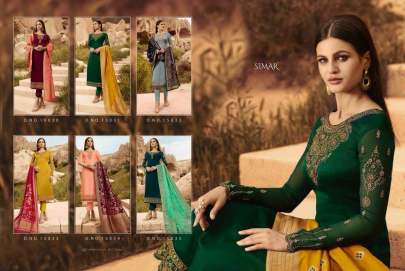 Party Wear Glossy Manya Salwar Suits