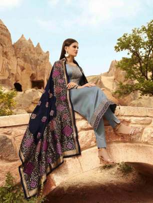 Party Wear Glossy Manya Salwar Suits