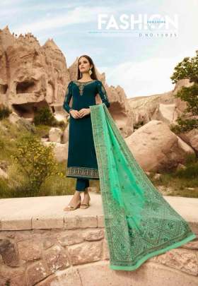 Party Wear Glossy Manya Salwar Suits