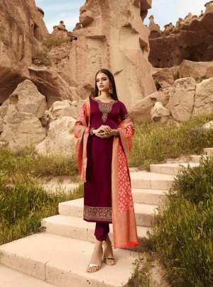 Party Wear Glossy Manya Salwar Suits