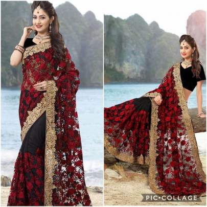 Party Wear Heavy Designer Saree