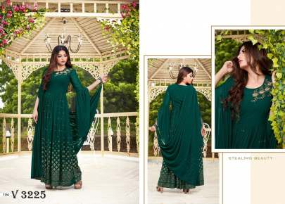 Pure Georgette In 4 Color By Vivils silk mills Pvt LTD