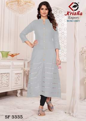 ROSE VOL-2 kurti in 5 Color By KRISHA EXPORT