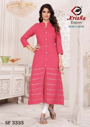 ROSE VOL-2 kurti in 5 Color By KRISHA EXPORT