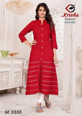 ROSE VOL-2 kurti in 5 Color By KRISHA EXPORT