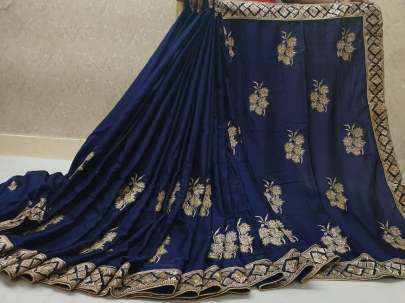 Radha Rani Royal Blue Color