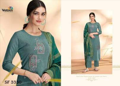 Radhika -1 Suit In 3 Color by Vardan Designer