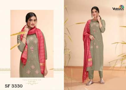 Radhika -1 Suit In 3 Color by Vardan Designer