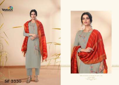 Radhika -1 Suit In 3 Color by Vardan Designer