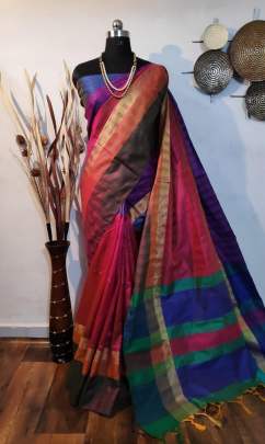 Raw Silk Saree Rani