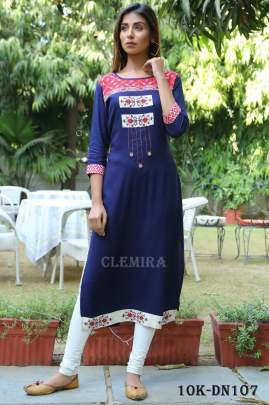 Rayon Kajal Styling  1 Purple