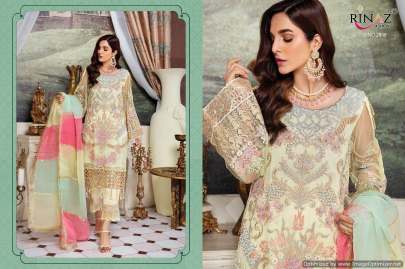 Rinaz Shenyl Faux Georgette Pakistani Suits Collection