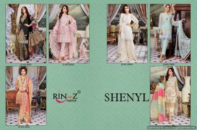 Rinaz Shenyl Faux Georgette Pakistani Suits Collection