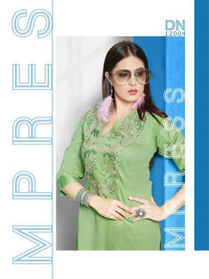 Rooi Arohi by Nakoda Kurti Wholesale Catalog 8 Pcs