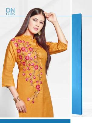 Rooi Arohi by Nakoda Kurti Wholesale Catalog 8 Pcs