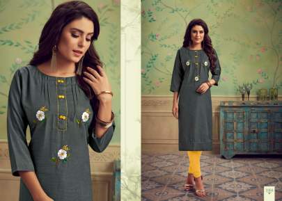 S More Ranger Kurti Wholesale Catalog 6 Pcs