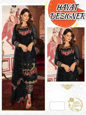 Salwar Suit 55001 D Black