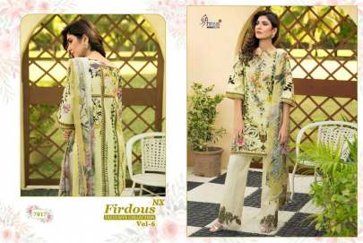 Shree Fabs Firdous Exclusive Collection With Cotton Mal Dupatta