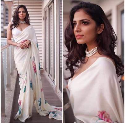 Sonam Kapur Partywear Saree