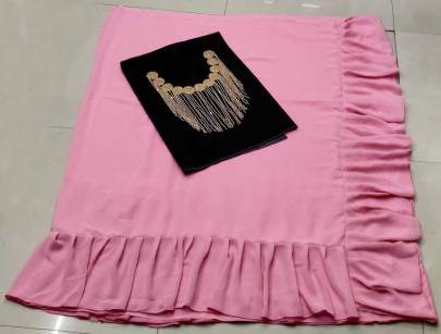 Swaragini Ruffle Look Border