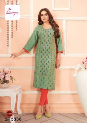 TIARA VOL - 6 Designer Kurti In 8 Design By Hinaya