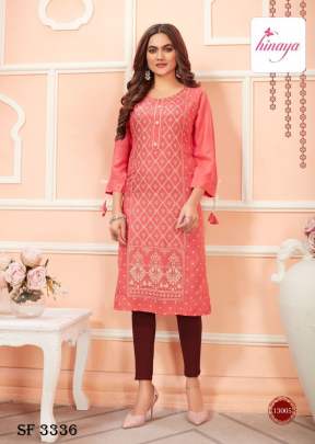 TIARA VOL - 6 Designer Kurti In 8 Design By Hinaya