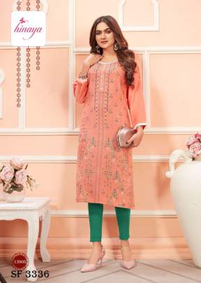 TIARA VOL - 6 Designer Kurti In 8 Design By Hinaya