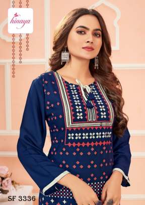 TIARA VOL - 6 Designer Kurti In 8 Design By Hinaya