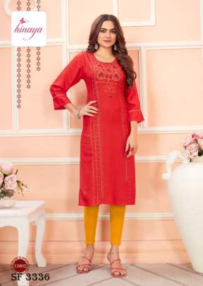 TIARA VOL - 6 Designer Kurti In 8 Design By Hinaya