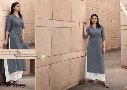 TUMBAA-MAGNET-4 Kurti With Palazzo in 8 Color By Vinay Fashion LLP