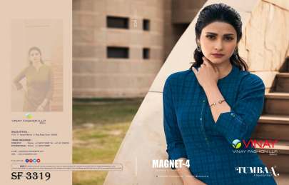 TUMBAA-MAGNET-4 Kurti With Palazzo in 8 Color By Vinay Fashion LLP