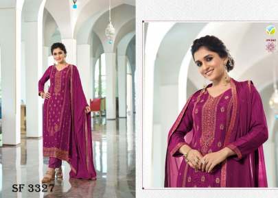 TUMBAA - ZARI Suit In 7 color By Vinay Fashion LLP