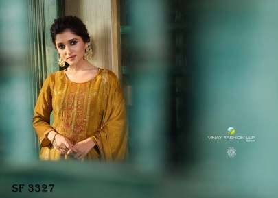 TUMBAA - ZARI Suit In 7 color By Vinay Fashion LLP