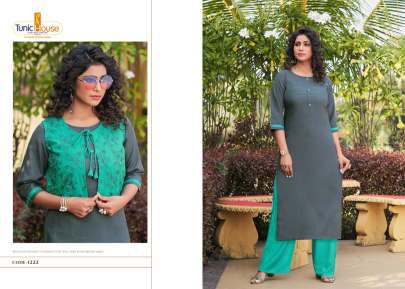 TUNIC HOUSE NUTAN Kurti With Jacket Exclusives Collection