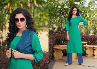 TUNIC HOUSE NUTAN Kurti With Jacket Exclusives Collection