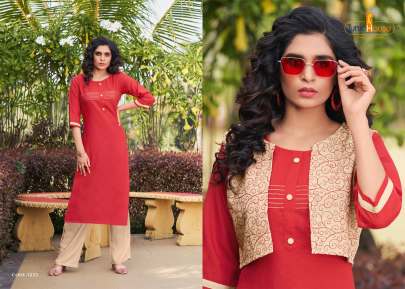 TUNIC HOUSE NUTAN Kurti With Jacket Exclusives Collection