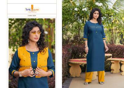 TUNIC HOUSE NUTAN Kurti With Jacket Exclusives Collection