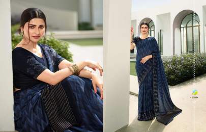 Vinay Sheesha Glitter Prachi Desai Saree Sari