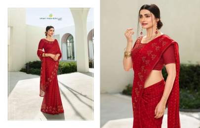 Vinay Sheesha Glitter Prachi Desai Saree Sari