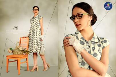 Vitara Crysta Kurti Wholesale Catalog 6 Pcs